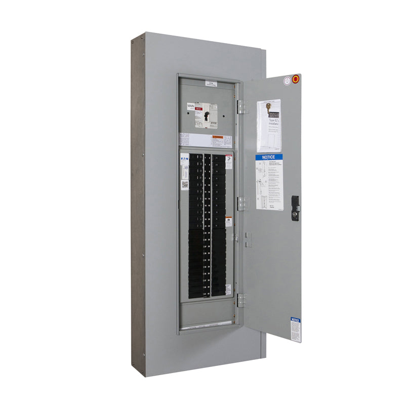 480 Volt Panelboards 3 Phase 250 Amp Main Lug Only Including 8- 3 Pole Breaker