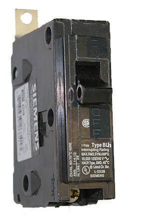 B115HH 1 Pole 15 Amp 65K 65K Bolt-on ITE / Siemens