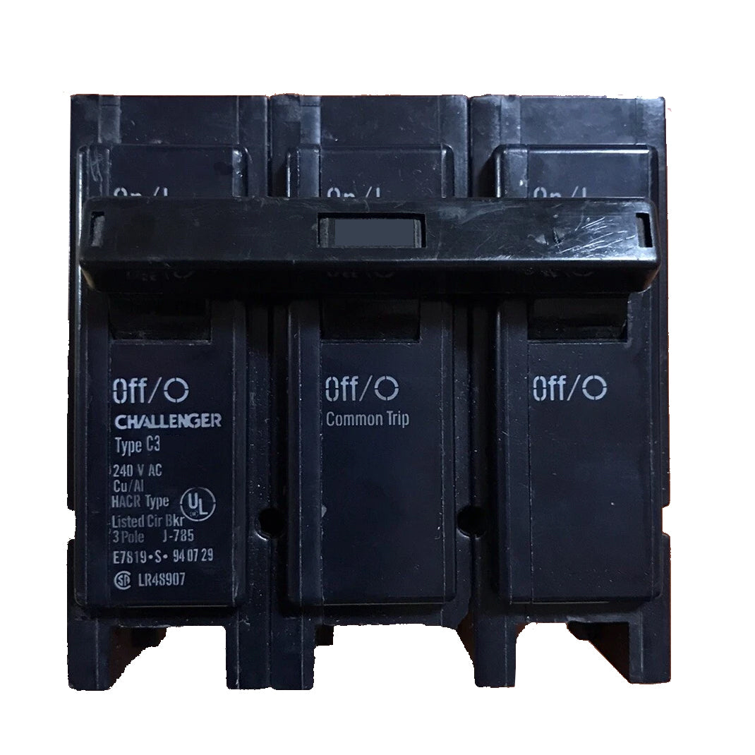 Challenger C350 3 Pole 50 Amp Plugin Replacement