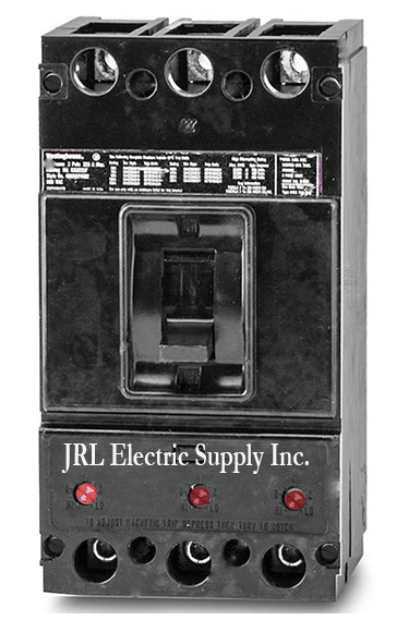JA3125 Obsolete Westinghouse Circuit Breaker 125 Amp 480 Volt 3 Pole