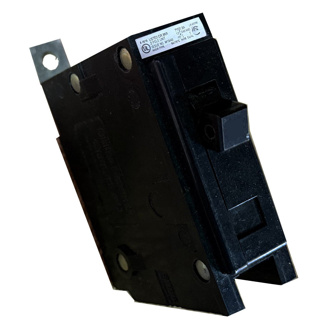 Eaton Cutler-Hammer BAB1040 Bolt-On Circuit Breaker 40 Amp 1-Pole | PRL1 Panelboard Compatible BAB Series Breaker