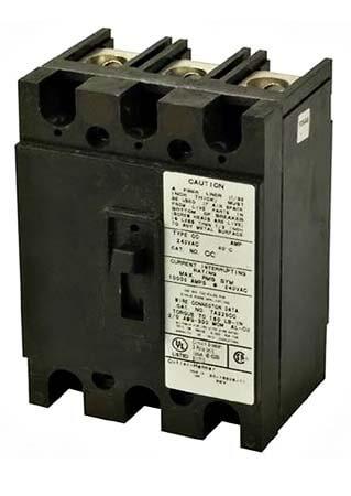CC3125 Cutler Hammer 3 Pole 125 Amp 240 Volt Bolt-On Circuit Breaker