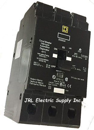 EJB34045 3 Pole 45 amp Bolt-on Square D