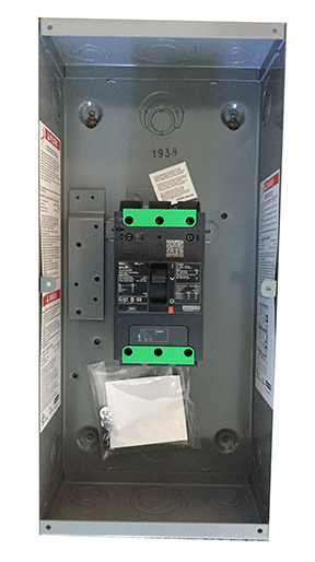 Enclosed Circuit Breaker 480 Volt 125 Amp 3 Pole Nema 1 Surface Mount