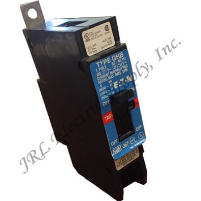 GHB1020 Eaton/Cutler Hammer 1 Pole 20 amp 277 Volt Bolt-on