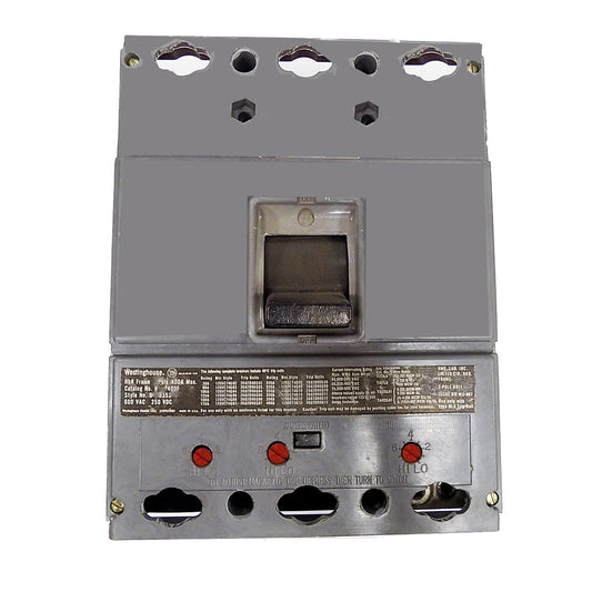 Westingouse HLA3250 Circuit Breaker 250 Amp 3 Pole  480 Volt