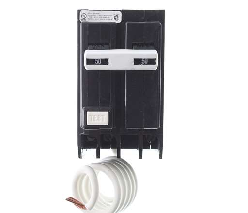 GE THQL2150GFI 50 Amp 2 Pole GE Ground Fault Circuit Breaker