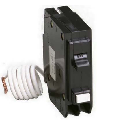 BRN120GF 1 Pole 20 Amps 120/240V Plug-In/Snap-On Ground Fault EATON Circuit Breaker