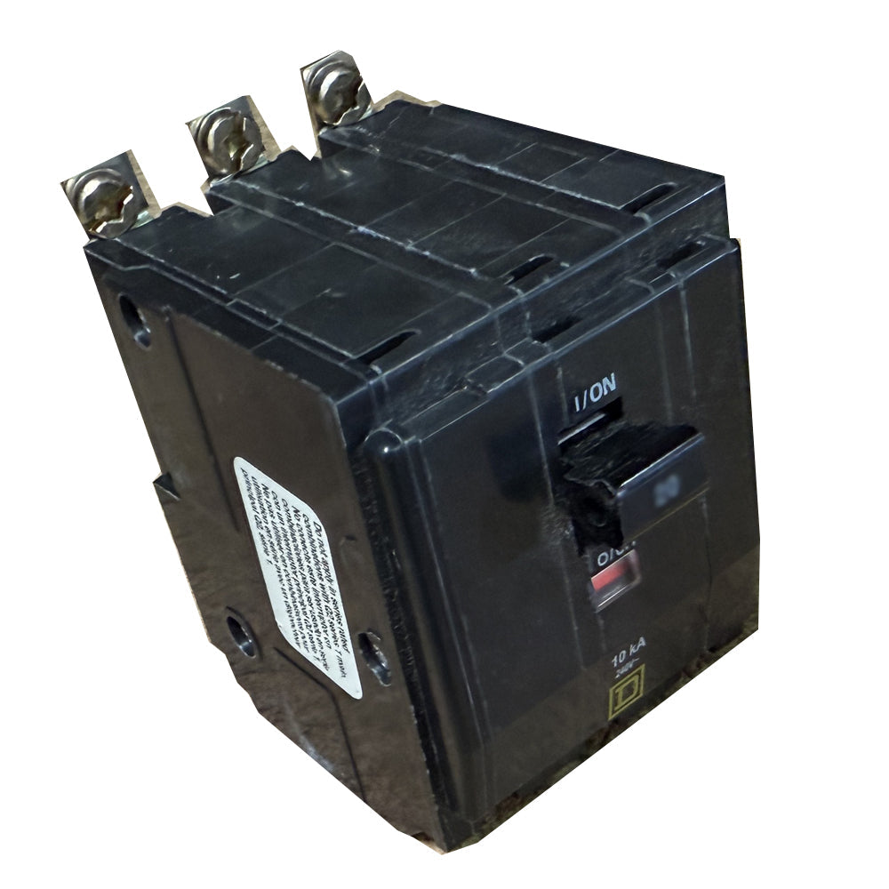 QOB390 3 Pole 90 Amp 120/240 Volt Bolt-on Square D Circuit Breaker