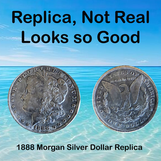 1888 Morgan Silver Dollar Replica